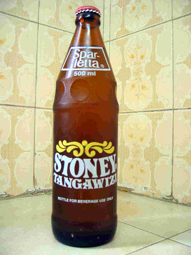 Tangawizi (it's Swahili for ginger beer)